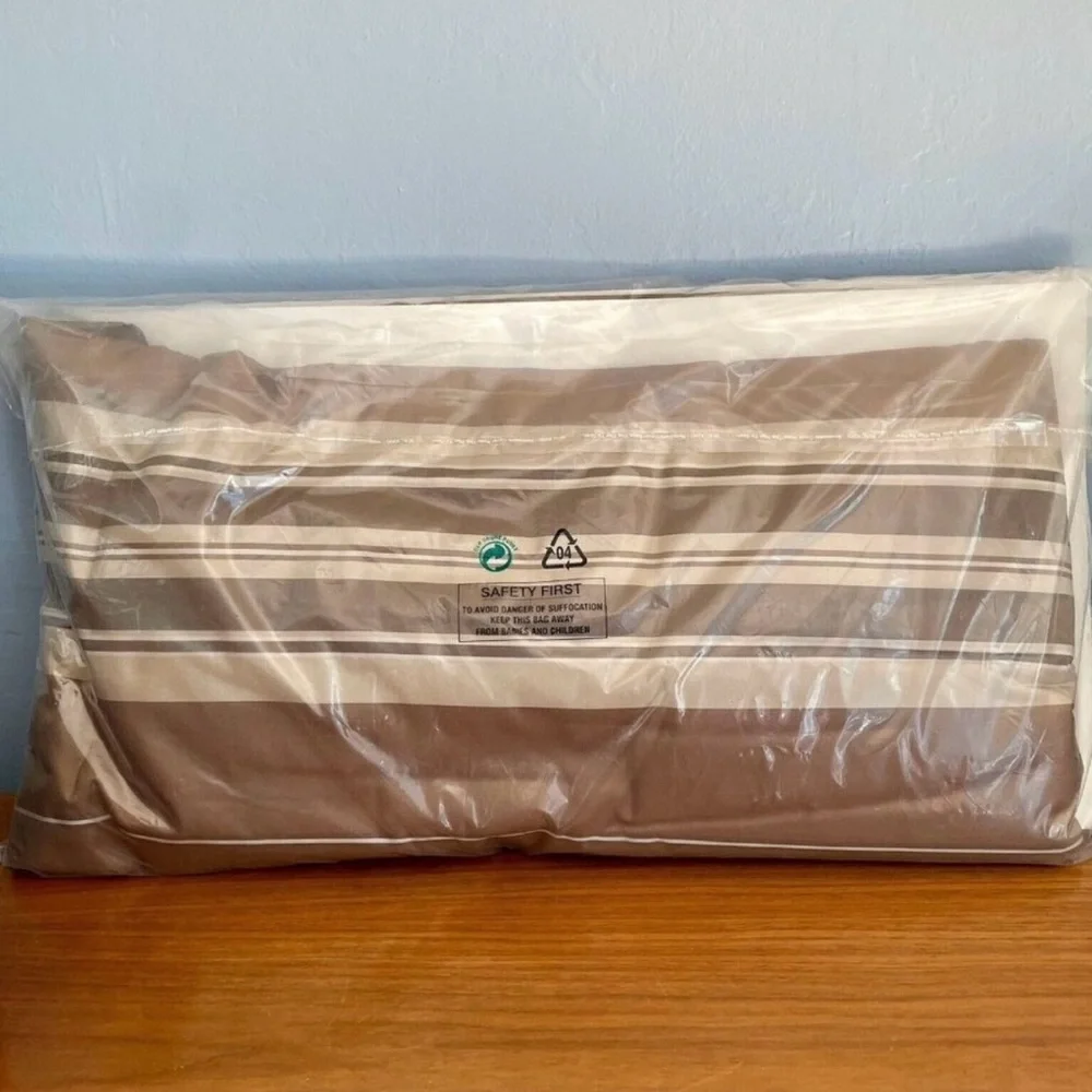 Restoration Hardware Silk Taffeta Multi Stripe Drapery Curtain 50x96